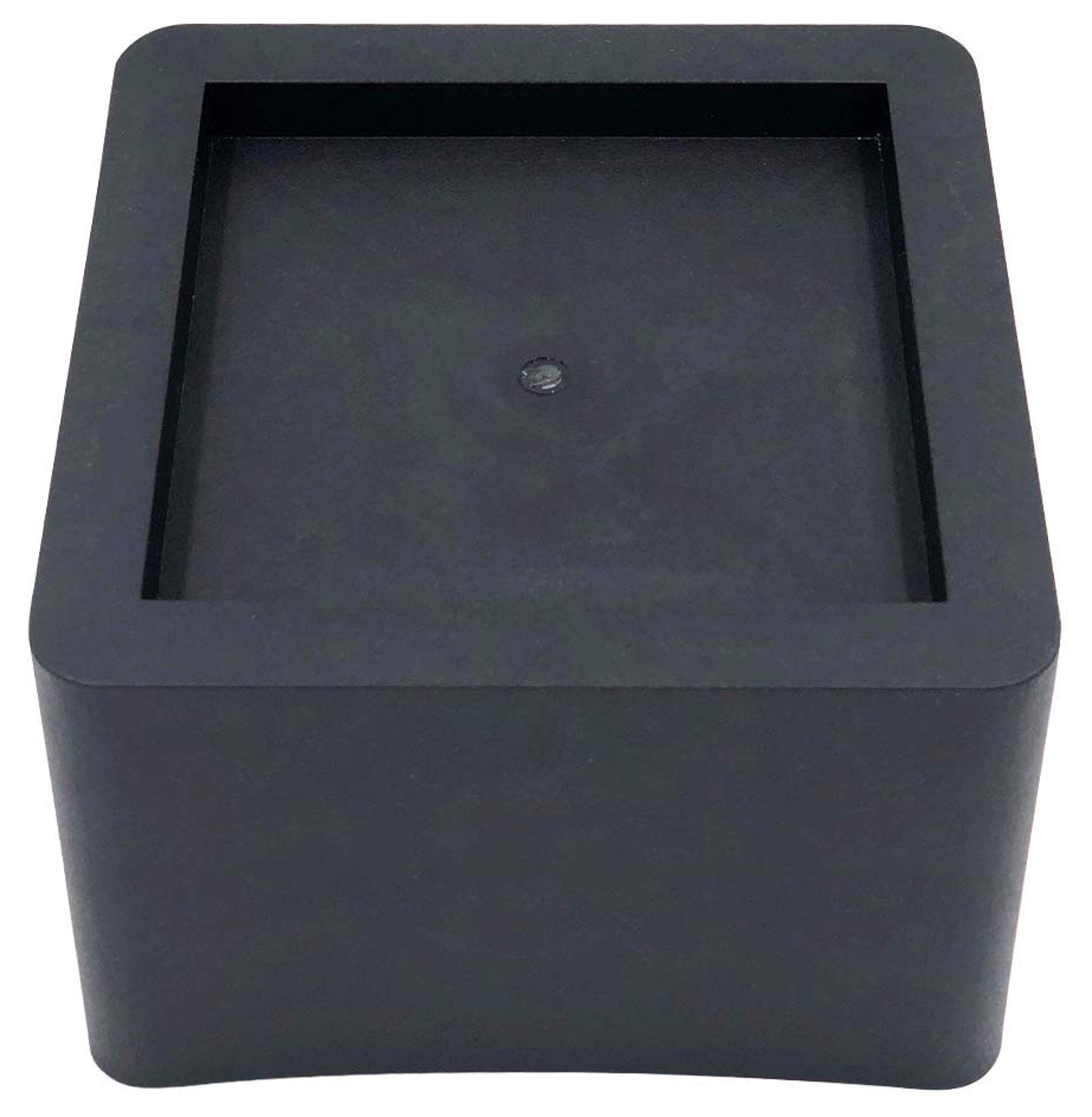 Duracasa 5 Inch Bed Risers - Fits Huge 5.5 Inch Bed Or Furniture Post, Creates An Additional 5 Inches Of Height Or Storage! Heav