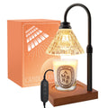 MAKYTWOW Candle Warmer Lamp with Dimmer, 2H/4H/8H Timer, Compatible with Yankee Candle Large Jar Candle, Home Decor Gift for her