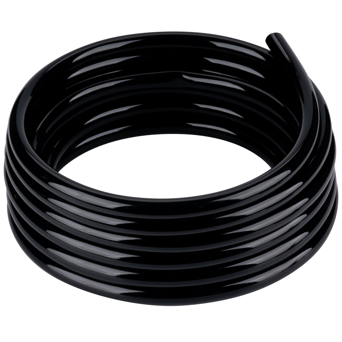 Zy-Hosetube Black Vinyl Tubing 1/4    Id    3/8    Od - 50 Feet Pvc Flexible Plastic Tube Hybrid Hose, Transfer Water Air Oil Fo