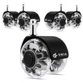 Premium 2 Inch Office Chair Caster Wheels (Set Of 5) - Heavy-Duty, Smooth Rolling, Safe For All Floors, Silent And Durable Repla