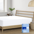 Thread Spread Queen Size Fitted Sheet Only - 100% Cotton 400 Thread Count Deep Pocket White Queen Fitted Sheet, 100% Cotton Fitt