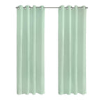 Richmark International Boucle Sheer Grommet Curtain Panel 52 X 84 In Surf Spray