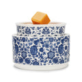 NAFANG Blue & White Porcelain Pattern Wax Melt Warmer,Ceramic 3-in-1 Electric Candle Wax Warmer for Scented Wax Melter Oil Burne