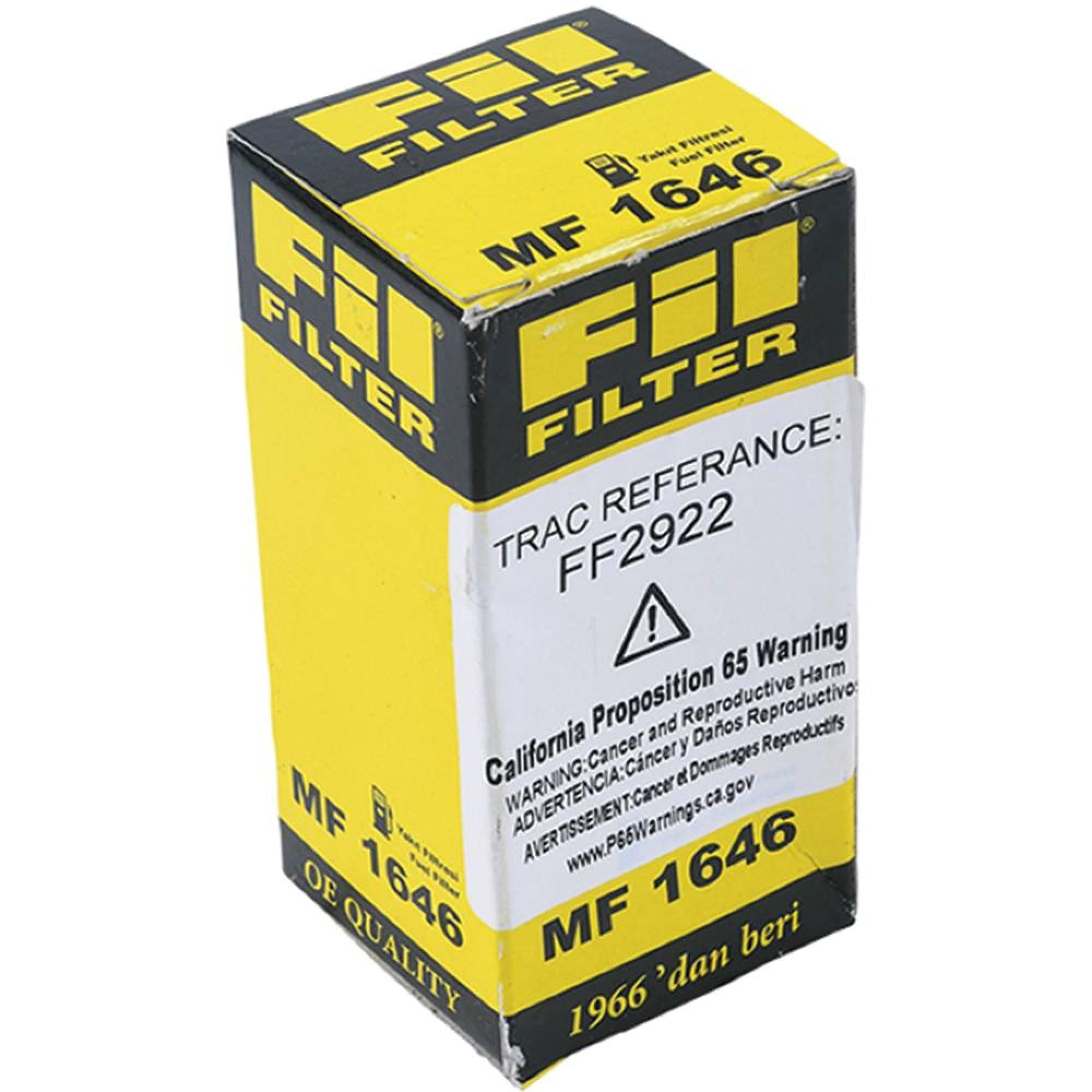 Complete Tractor Ff2922 Fuel Filter Compatible With/Replacement For Case International Harvester Ford Holland John Deere