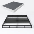 SHLAND Box Spring Full - 3 Inch Heavy Duty Low Profile Metal Box Springs for Full Bed, Mattress Foundation, Easy Assembly,Easy C