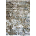 Elect 5'2" X 7'9" Abstract Beige/Blue/Brown Power-Loomed/Hybrid Area Rug