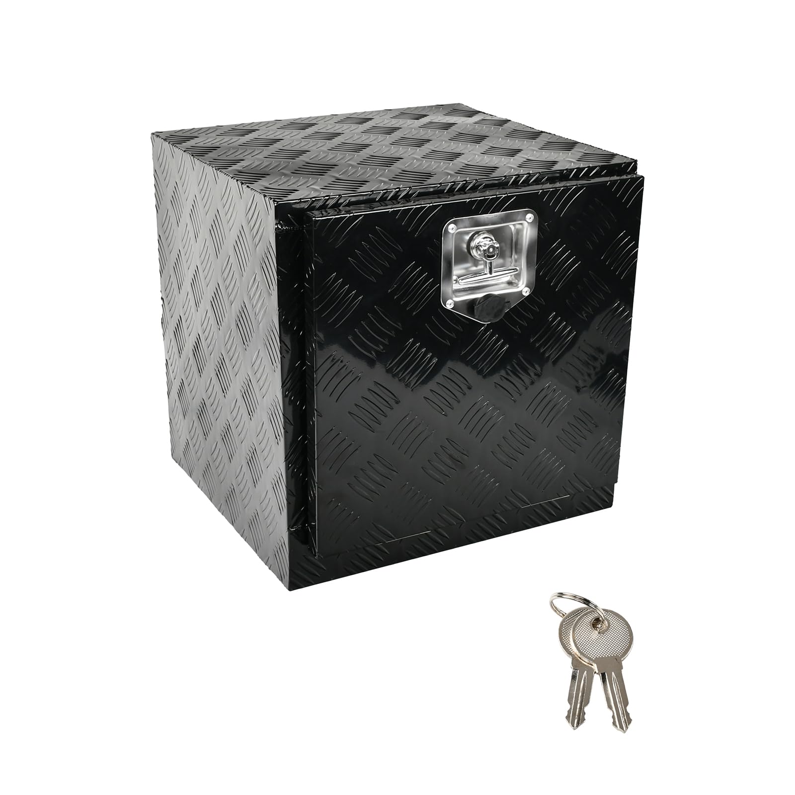 Fgjqefg 18 Inch Aluminum Tool Box Truck Car Trailer Underbody Toolbox,Rv Storage Organizer,Underbed Truck Tools Organizer W/Lock