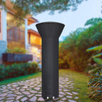 Patio Heater Covers With Zipper And Storage Bag,Waterproof,Dustproof,Wind-Resistant,Sunlight-Resistant,Snow-Resistant,Black,87'' Height X 33' Dome X 19' Base