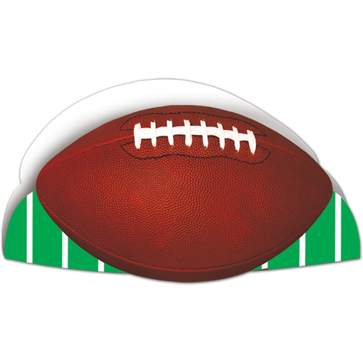 Printed Football Hat Party Accessory (1 Count)