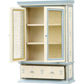 NUOBESTY Mini Wooden Bookshelf Small Display Cabinet Miniature Bookcase Model for Dollhouse Micro Fairy Garden Furniture Accesso