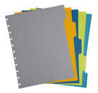 Talia Discbound Notebooks, Planner, Customizable, (Y90'S Pink W/Silver Discs, Letter (8.5In X 11In))