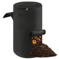 Atvkov Compost Bin Outdoor with Handles Observation Windows, 34 Gallon