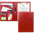 Waveyu Padfolio Business/Resume Portfolio Folder, Leather Interview Portfolio Business Portfolio Portfolio Organizer With Legal