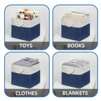 Temary Storage Baskets For Shelves 13X13 Baskets For Gifts Empty, 4 Pack Shelf Baskets Large Storage Baskets Cube Storage Bins F