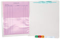 Tabbies Clear Self-Stick Poly Pocket, 100/Box, Easily Add A Pocket To Anything, '6-1/2''W X 4-1/4''H' (54498)