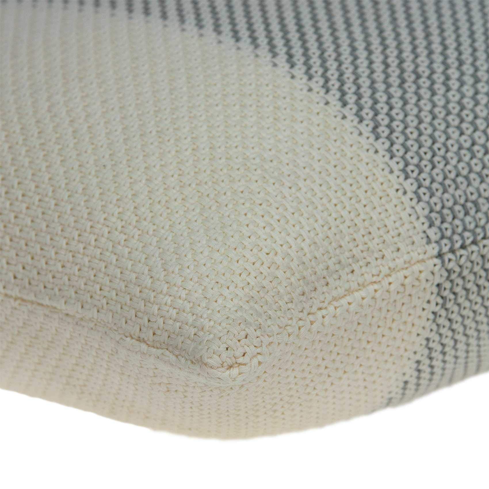 HomeRoots 100% Cotton Parkland Collection Evo Transitional Tan Pillow Cover with Poly Insert