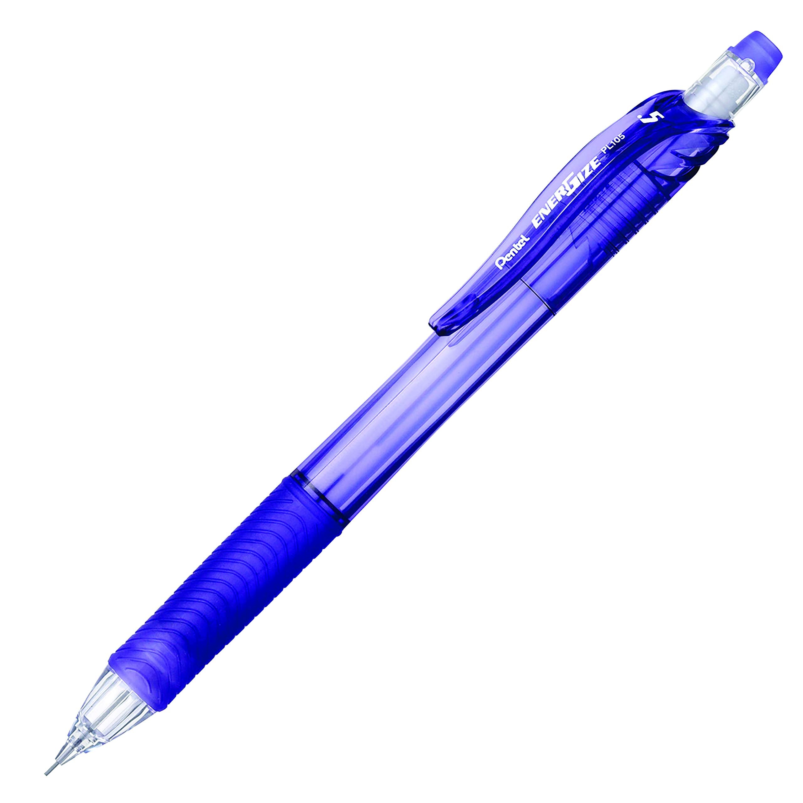 Pentel Energize-X Mechanical Pencil (0.5Mm) Violet Barrel, Box Of 12 (Pl105V)
