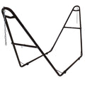 Sunnydaze Universal 2-Person Hammock Stand - 550-Pound Capacity - Heavy-Duty Steel Outdoor Hammock Stand - Fits 9 To 14 Foot Hammocks - Bronze