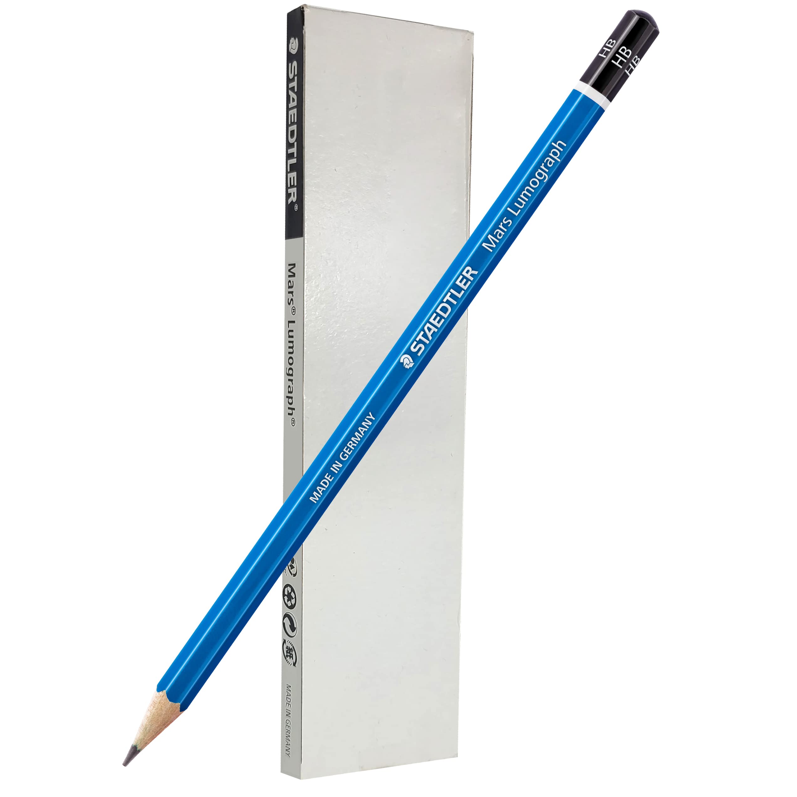 Staedtler Mars Lumograph Hb Graphite Art Drawing Pencil, 6 Pencils