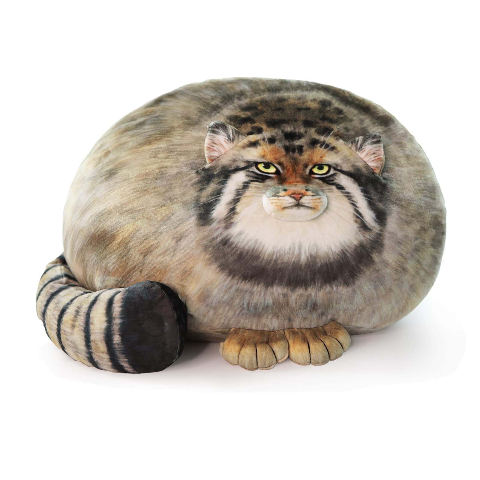 Sew Butiful Steppe Cat Plush, Cat Stuffed Animal 30Cm/12Inch, Pallas Cat Plush Pillow, Cute Plushies For Girls, Soft Plush Pillo