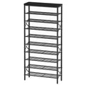 YATINEY 10 Tier Shoe Rack, Large Capacity Shoe Storage Organizer Holds 40 Pairs, Sturdy and Stable, for Entryway, Hallway, Close