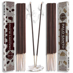 Trumiri Incense Sticks - Combo Pack of 40 Insence-Sticks - 20 Dragons Blood + 20 Palo Santo - Insenses - Insents - Incents - Ins
