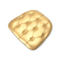Commercial Seating Products Gold Tufted Vinyl Cushions Chairs, 6-Pack