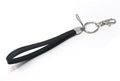 Wigspedia Deluxe Durable Pu Leather Wrist Lanyard For Id Badge Holder, Key Fob Cell Phone, Key, Usb, Camera (Black)