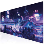 Imegny Large Gaming Mouse Pad, Extended Xxl Desk Pad & Non-Slip Rubber Mat For Mice And Keyboard With Stitched Edges (90X40 Zise
