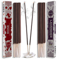 Trumiri Incense Sticks - Combo Pack of 40 Insence-Sticks - 20 Rose + 20 Lavender - Insenses - Insents - Incents - Inscense - Inc