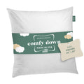 20X20 Decorative Throw Pillow Insert, Down And Feathers Fill, 100% Cotton Cover 233 Thread Count, Square Pillow Insert - Made In