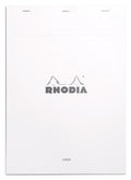 Rhodia Notepad, No18 A4, Lined - White, '8 1/4'' X 11 3/4''' (18601C)