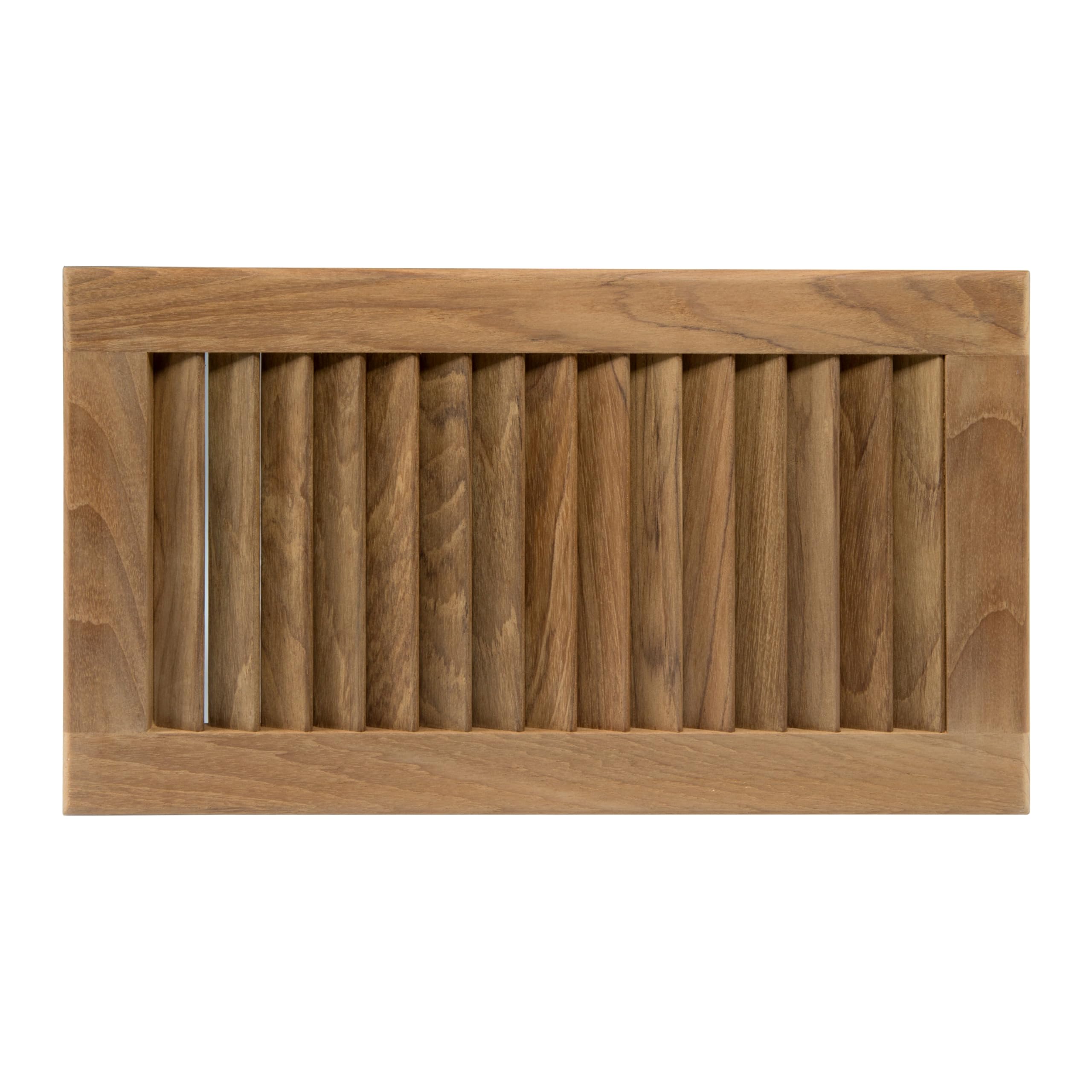 Whitecap 60710 Teak 16' X 9-1/8' X 3/4' Louvered Insert 3/4' Thick