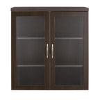 Safco Mayline Agdcldc Aberdeen Cabinet, Mocha Laminate