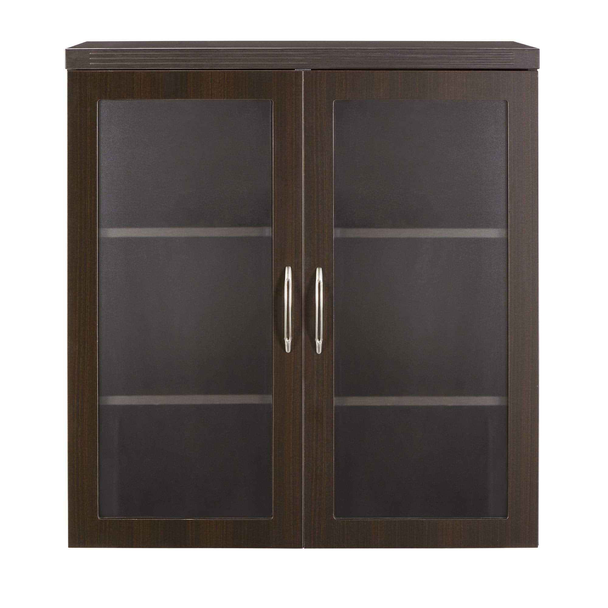 Safco Mayline Agdcldc Aberdeen Cabinet, Mocha Laminate