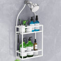 Meangood Shower Caddy 10.4 x 4.5 x 22.04 Hanging Shower Caddy Organizer Over Shower Head Big Capacity for Shampoo, Conditioner w