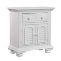 Cottage Traditions 1 Drawer Nightstand - Eggshell White
