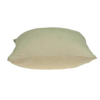 HomeRoots 100% Cotton Parkland Collection Cassi Transitional Tan Pillow Cover with Poly Insert
