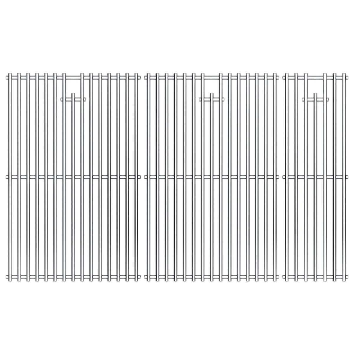 Hisencn Cooking Grates For Nexgrill 720-0882A Evolution Infrared Plus 5-Burner, Stainless Steel Solid Rod Grill Cooking Grids Re
