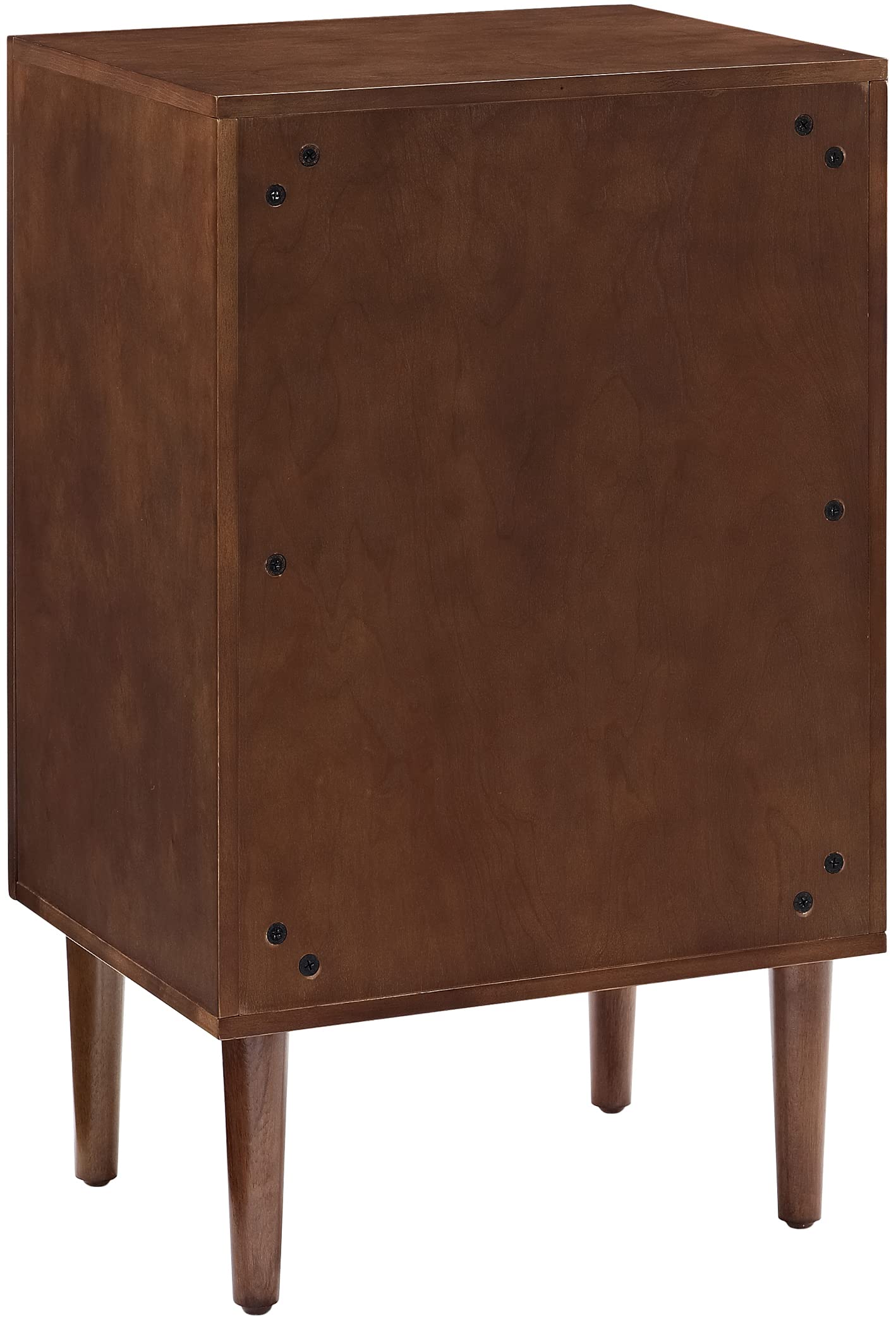 Crosley Furniture Everett Record Player Stand With Storage For Vinyl Records, Mahogany