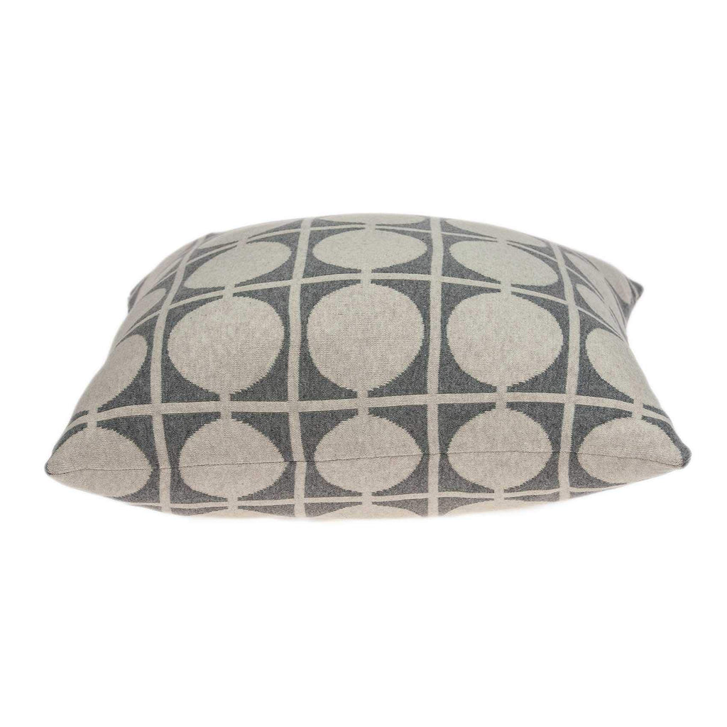 HomeRoots 100% Cotton Parkland Collection Aani Transitional Tan Pillow Cover with Poly Insert