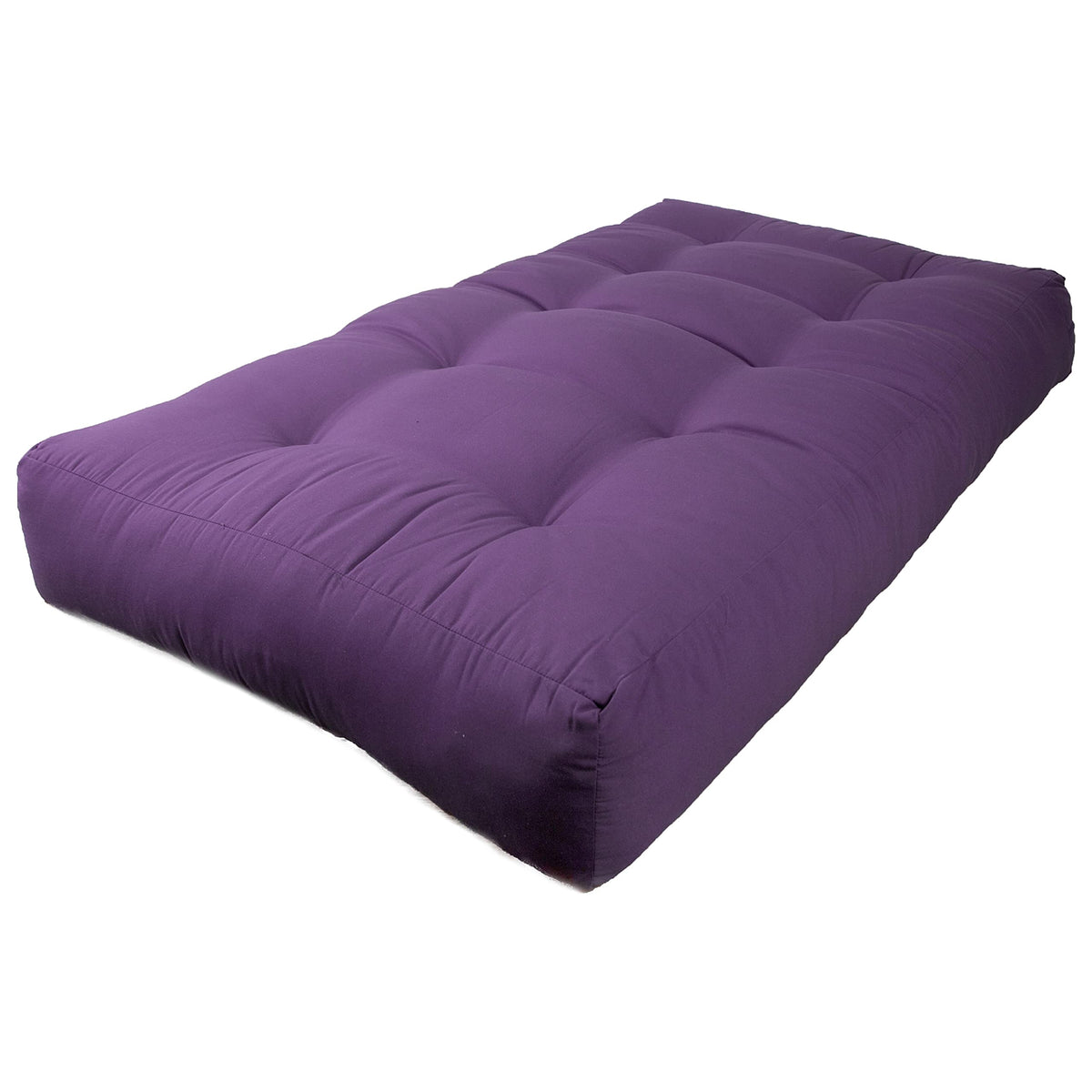 Blazing Needles Renewal 10&quot; Twill Futon Mattress, Twin, Grape