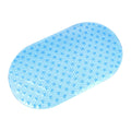 CALANDIS?PVC Bathtub Mat Bath Rug Mat Shower Mat Rug Oval Non Slip Floor Mat Bath Mat Blue | Bathmats Rugs & Toilet Covers | Bat