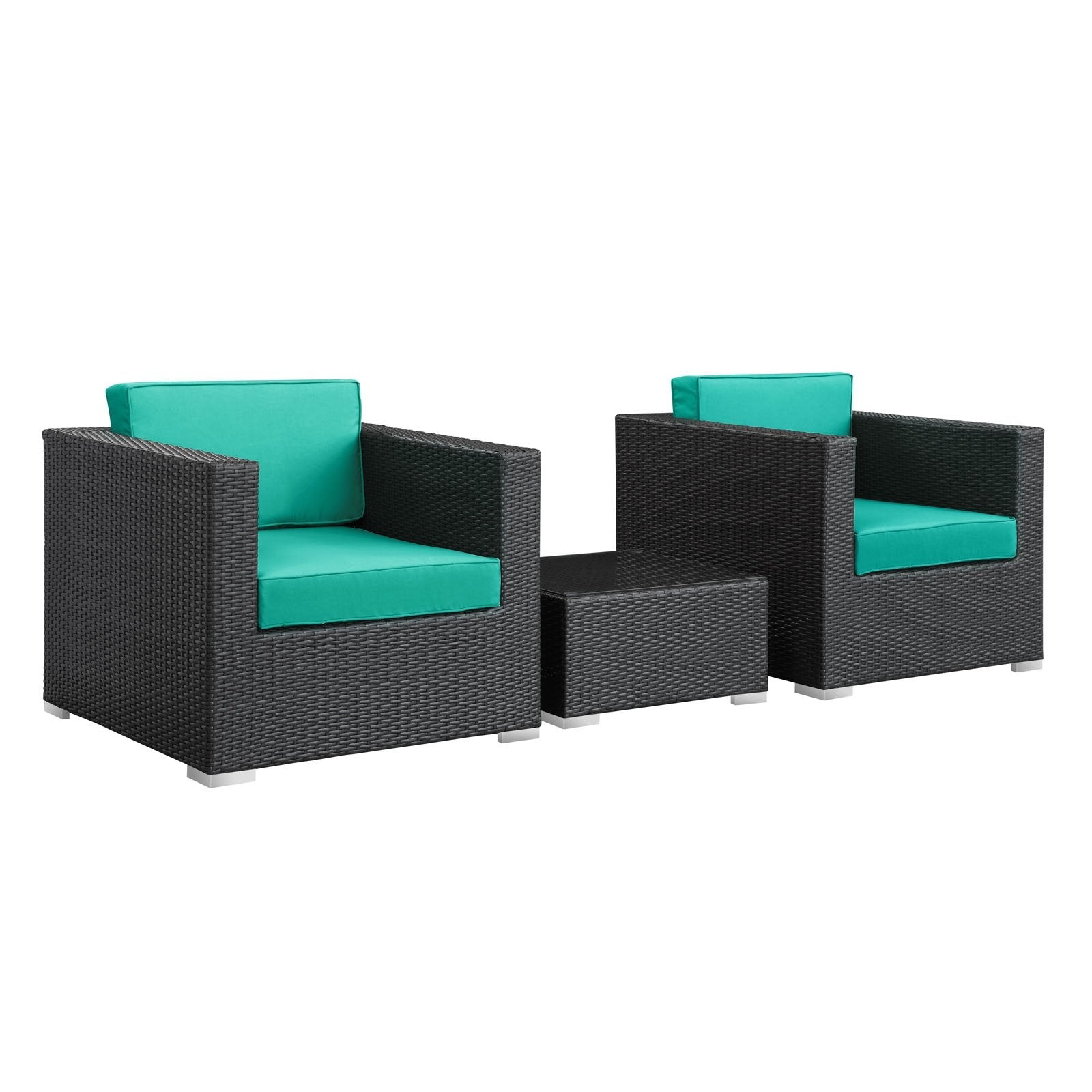 Modway Burrow Patio Sectional - Thumbnail 3