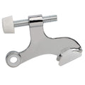 10 Pack Rok Hardware Adjustable Heavy Duty Hinge Pin Door Stop In Chrome Finish, Rokdsp1Ch