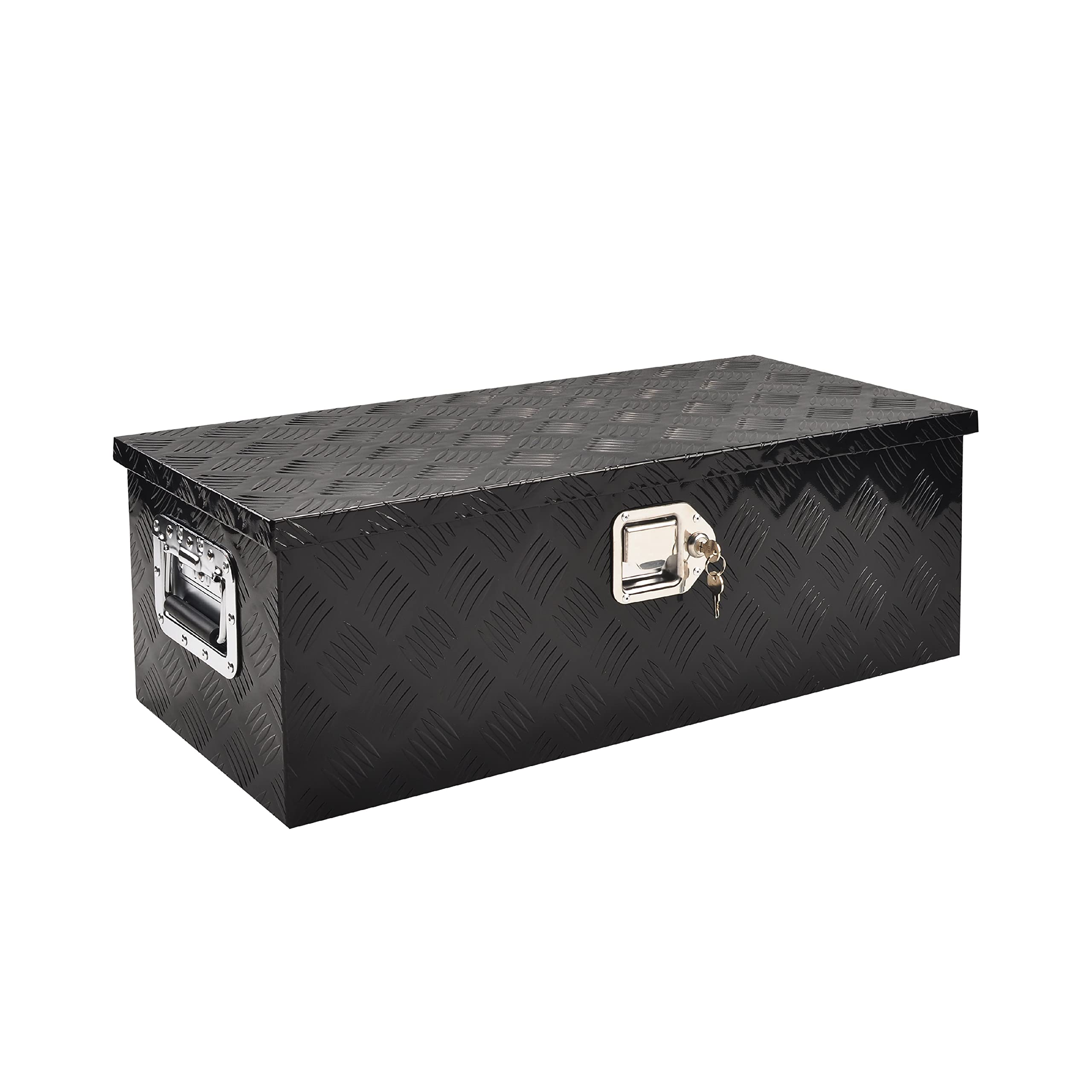 Fgjqefg 30 Inch Truck Bed Tool Box Truck Car Outdoor Trailer Pickup Underbody Toolbox, Rv Storage Organizer, Underbed Tools Orga