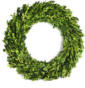 BOXWOOD WORLD Boxwood Wreath 12 inch Preserved Nature Boxwood Home Decor Stay Fresh for Years Spring Summer Fresh Green Wreath F