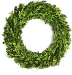 BOXWOOD WORLD Boxwood Wreath 12 inch Preserved Nature Boxwood Home Decor Stay Fresh for Years Spring Summer Fresh Green Wreath F