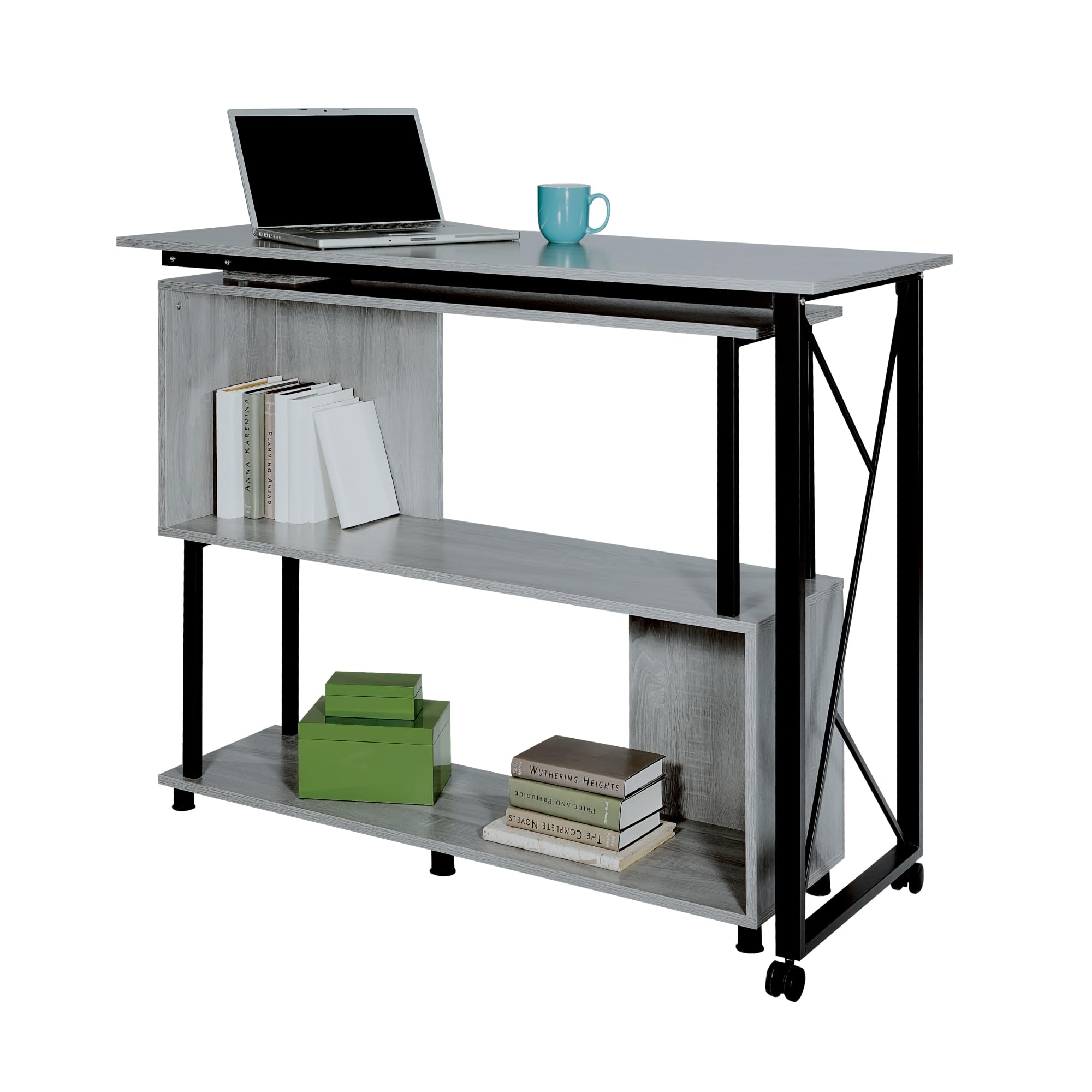 Safco Products 1904GR Mood Desk - Thumbnail 3