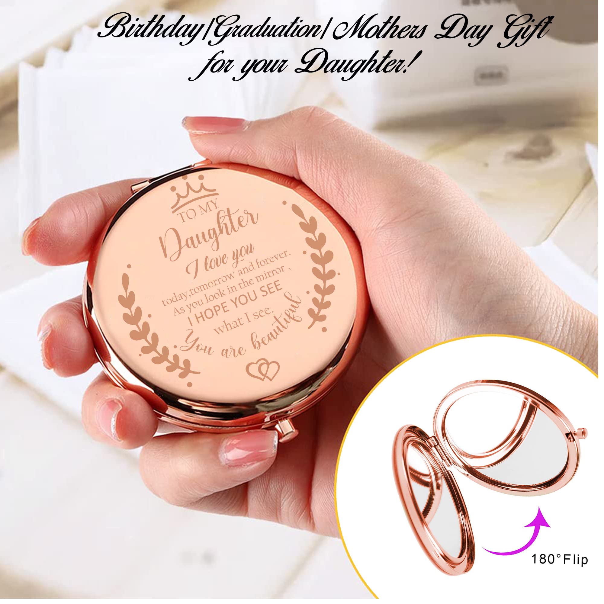 Soulpetals Daughter Gift From Mom, Birthday Gifts For Daughter Adult,Gifts For Daughters From Mothers,Graduation Gifts Daughter